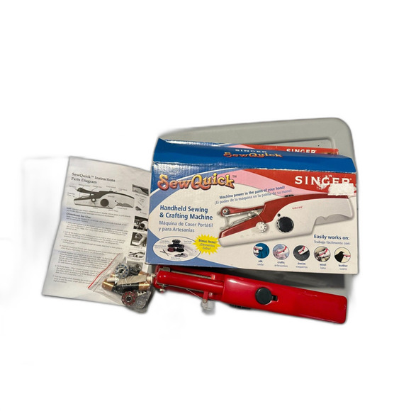 Singer SewQuick Handheld Sewing & Crafting Machine - Portable & Easy to Use - Picture 6 of 9